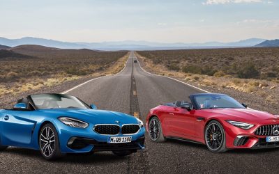 Full Comparison of Mercedes-Benz AMG SL55 Roadster and BMW Z4