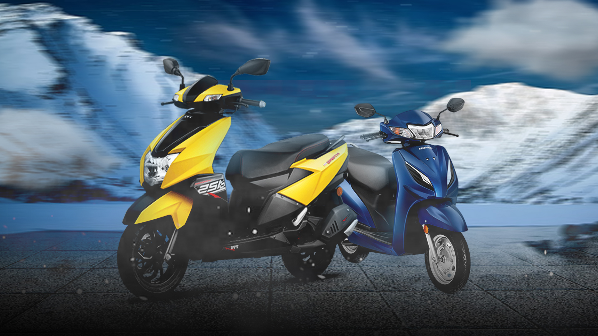 Honda Activa 6G vs TVS Ntorq 125 comparison