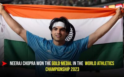 Neeraj Chopra wins gold medal in Men’s Javelin at the World Athletics Championship 2023