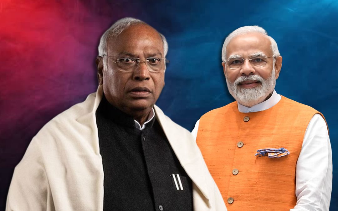 PM Modi says Opposition parties are doing negative politics; Kharge hits back