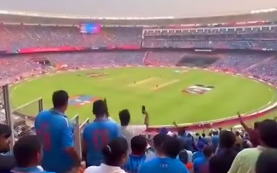 Controversy erupted as fans chanted ‘Jai Shri Ram’ towards Pakistan players at Ahmedabad