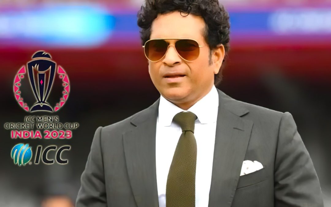 ICC names Sachin Tendulkar as the ‘Global Ambassador’ for ODI World Cup 2023