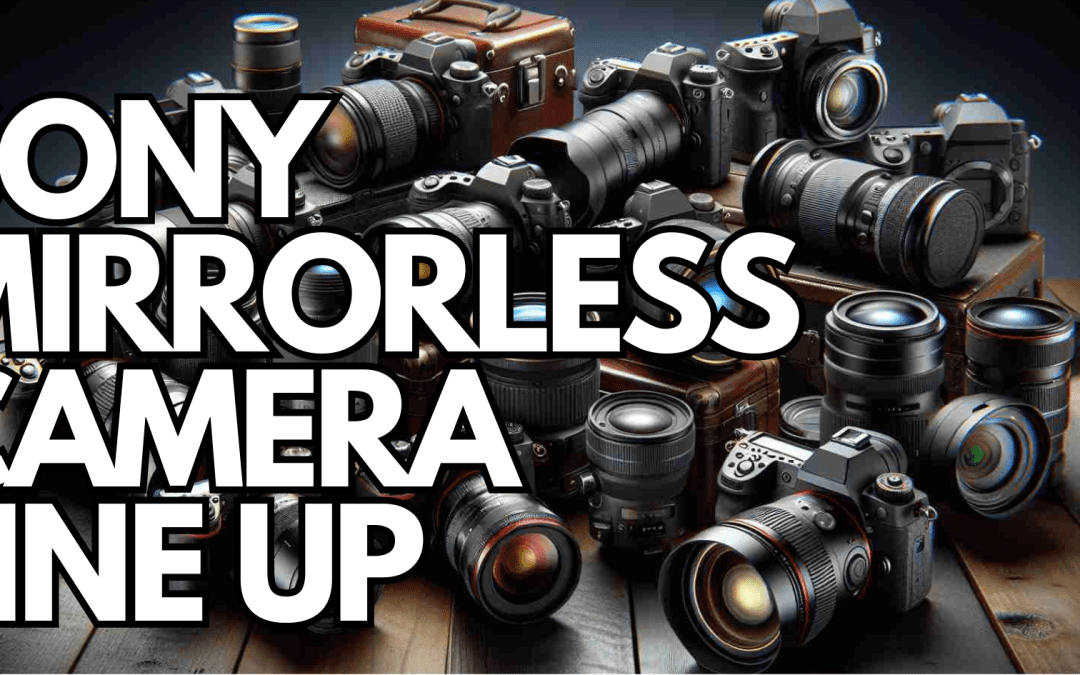 Sony Mirrorless Camera Lineup Explained