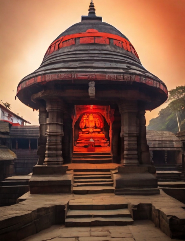 Kamakhya temple in Mayong