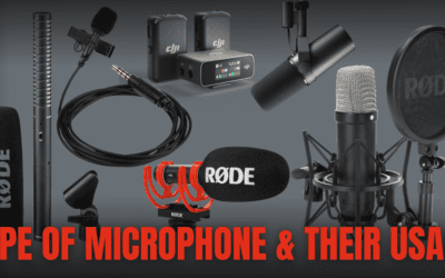 Types of Microphone & their usage