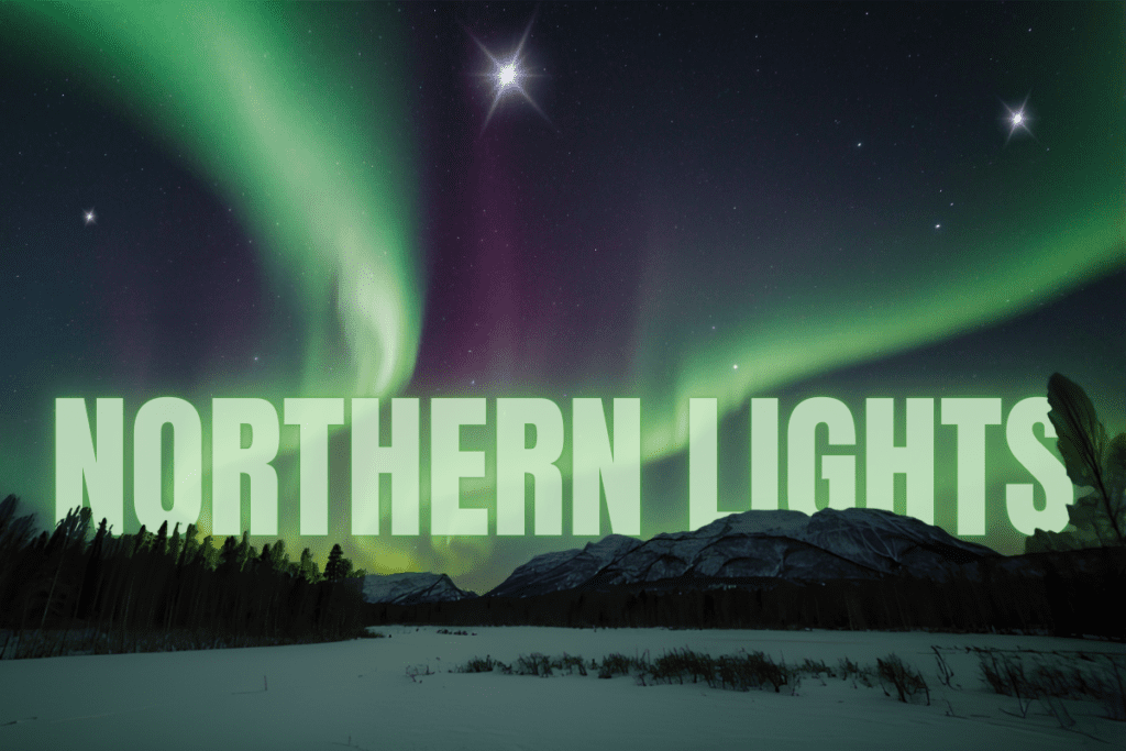 The difference between The Northern Lights and The Southern Lights