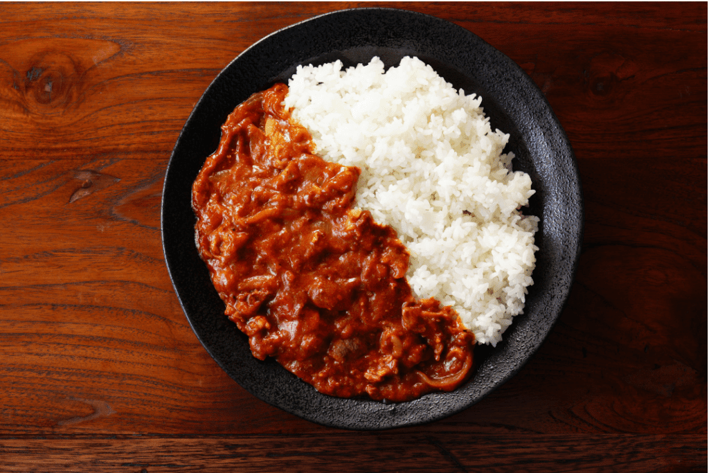 CHILI GARLIC MUSHROOM AND RICE