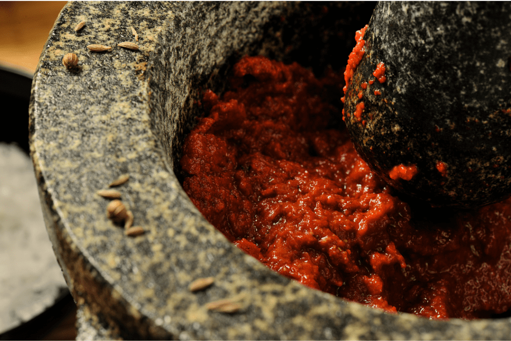 HOW TO MAKE CHILI GARLIC PASTE FOR CHILI GARLIC MUSHROOM