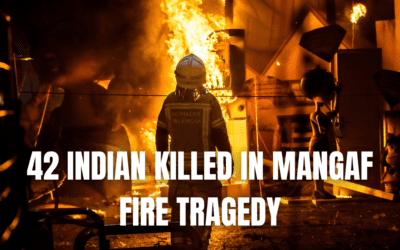 42 INDIAN KILLED IN KUWAIT FIRE TRAGEDY