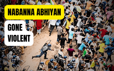 NABANNA ABHIYAN: PROTEST GONE VIOLENT