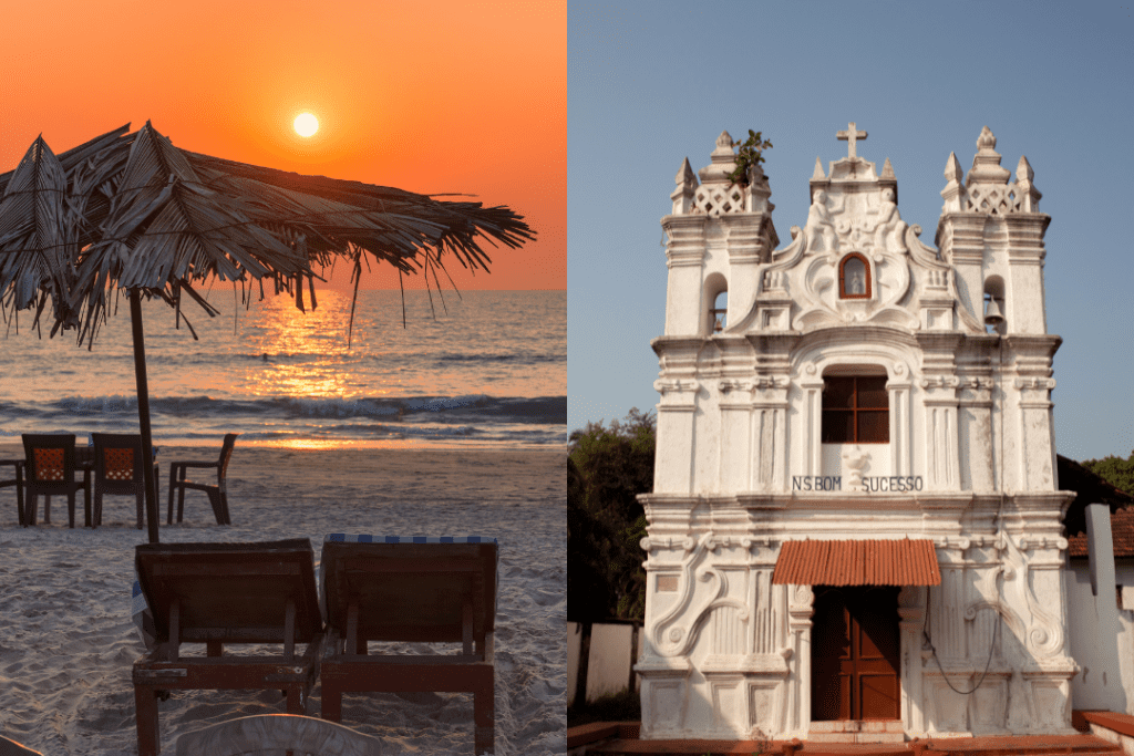 budget travel to goa