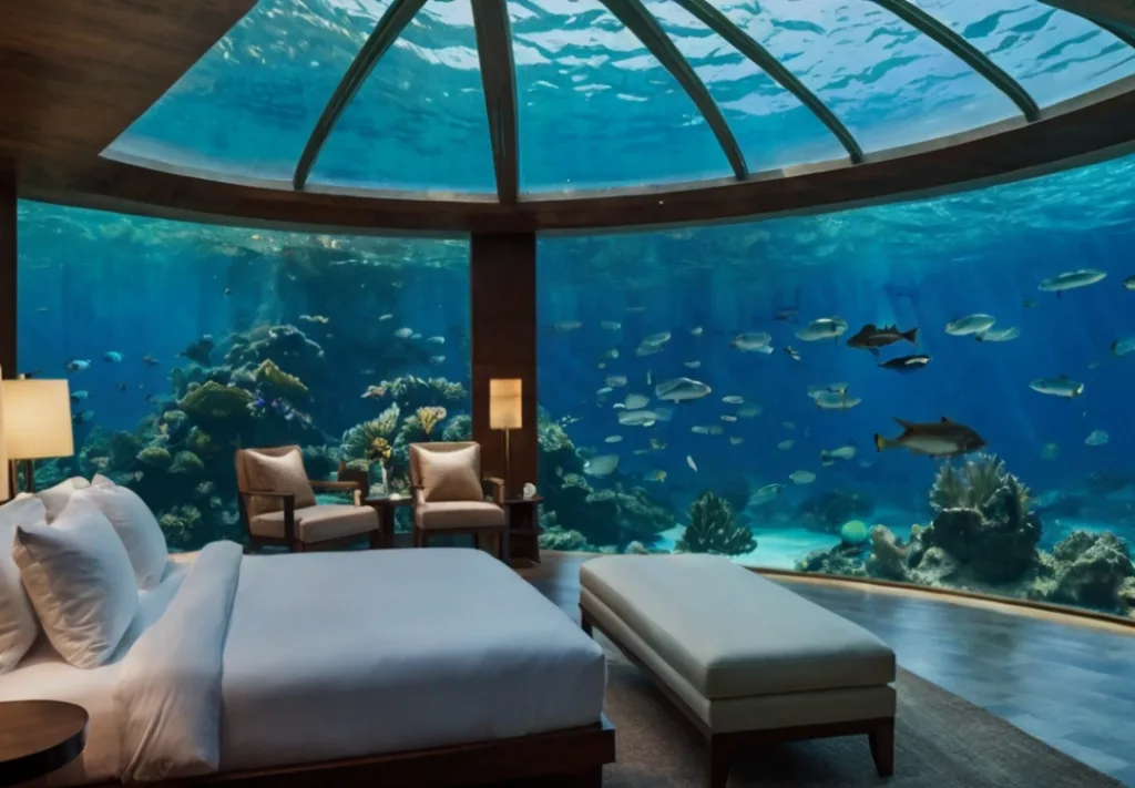 Hotels with Underwater Rooms